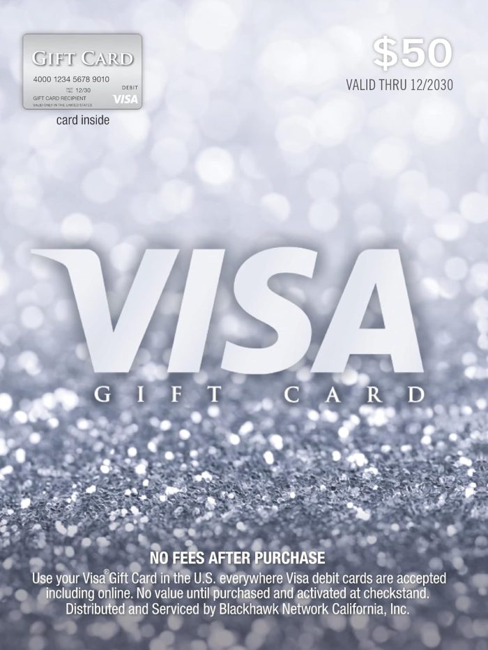 Visa $50 Gift Card (plus $4.95 Purchase Fee) - 图片 1
